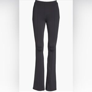 ALO - High-Waist Pinstripe Zip It Flare Legging NWT